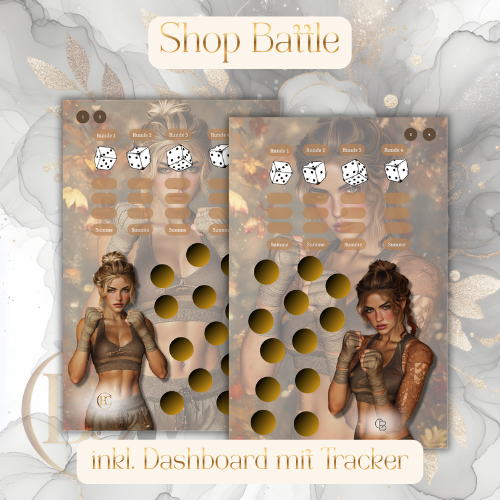 Shop Battle (Neue Community-Challenge) in Zusammenarbeit mit Claudiasbudgeting