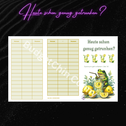 Heute schon genug getrunken?