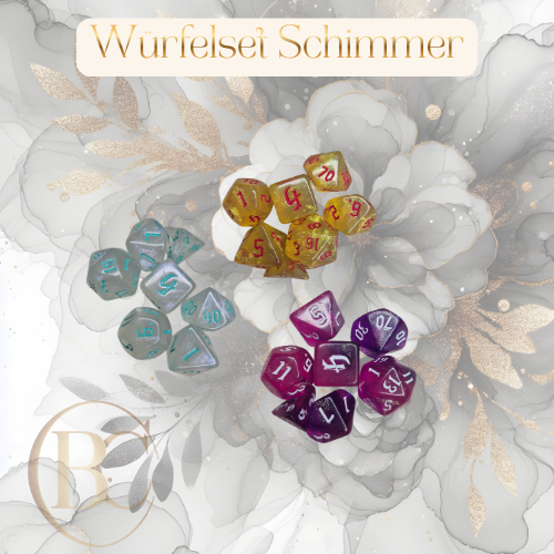 Würfelset Schimmer