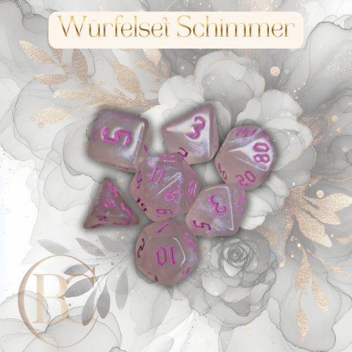 Würfelset Schimmer