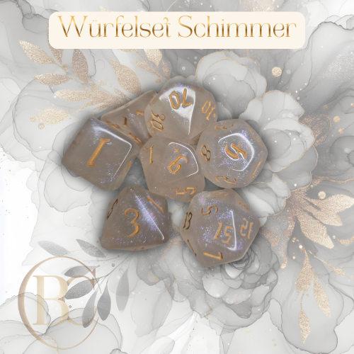 Würfelset Schimmer