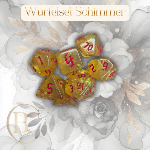 Würfelset Schimmer