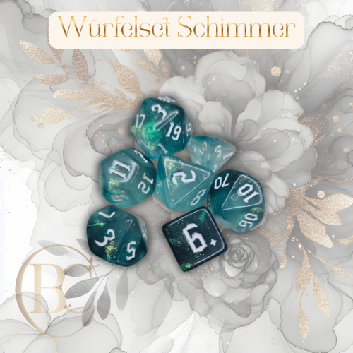 Würfelset Schimmer