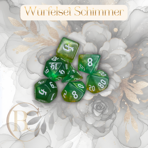 Würfelset Schimmer