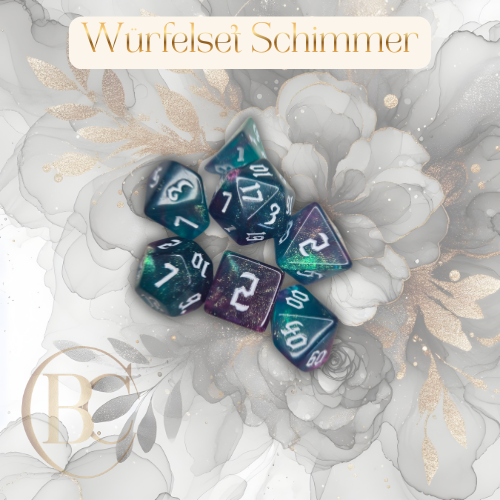 Würfelset Schimmer