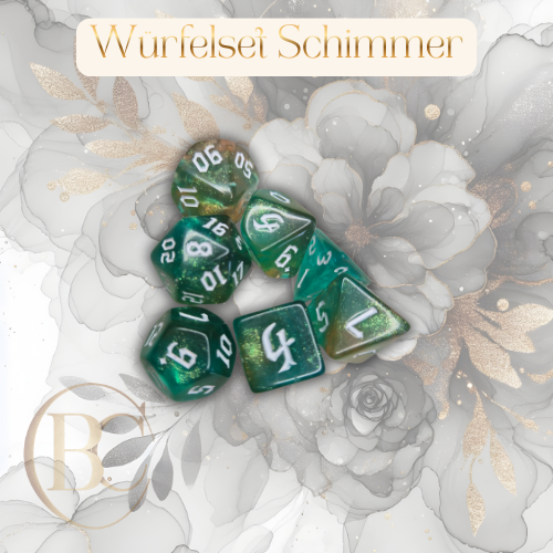 Würfelset Schimmer