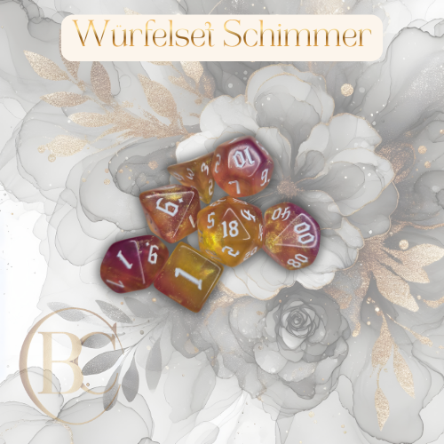Würfelset Schimmer