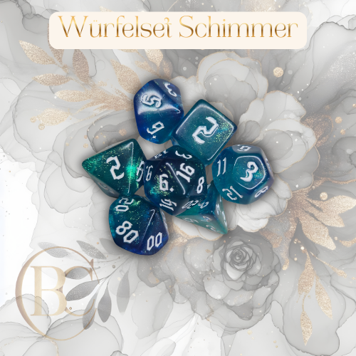 Würfelset Schimmer
